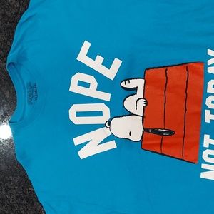 Peanuts Nope Not Today T-shirt XL